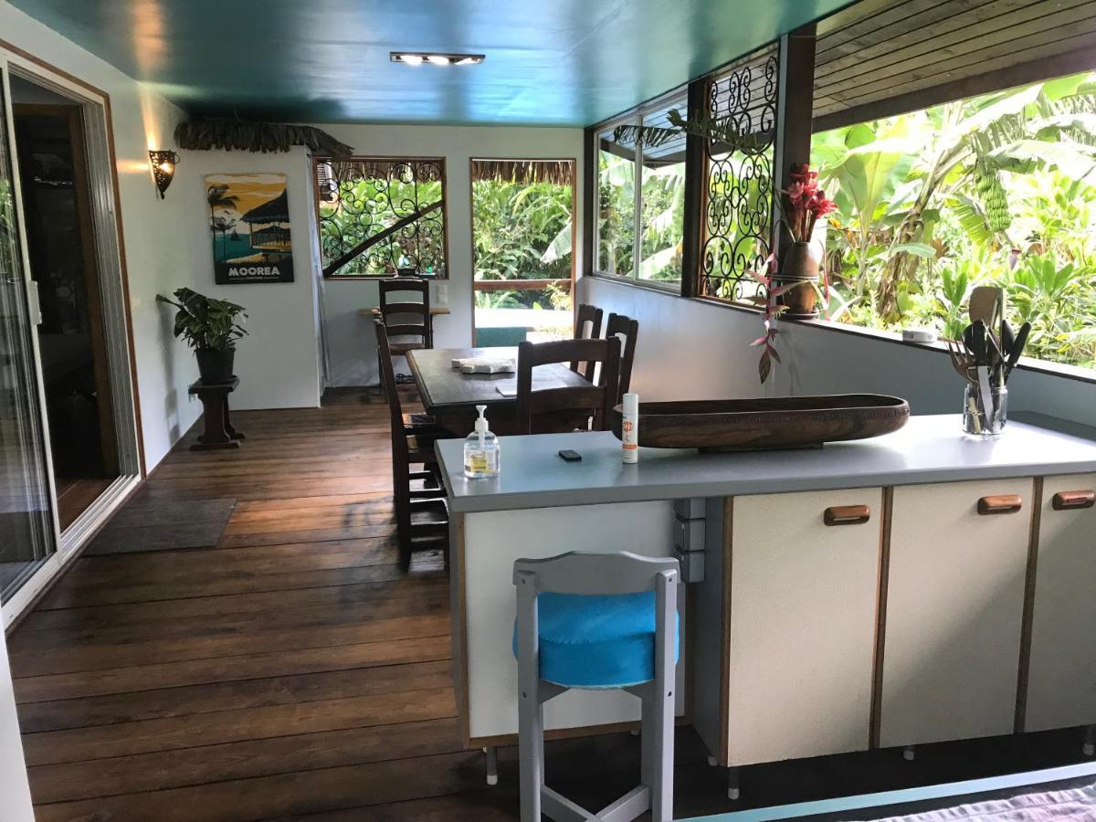 Fare Honu Cook'S Bay Moorea Esterno foto